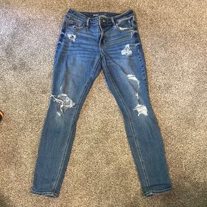 Old navy rockstar skinny jeans